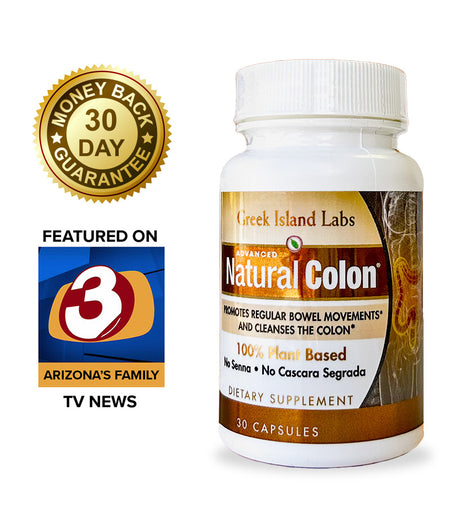Natural Colon Supplement - Plant-based colon cleanse